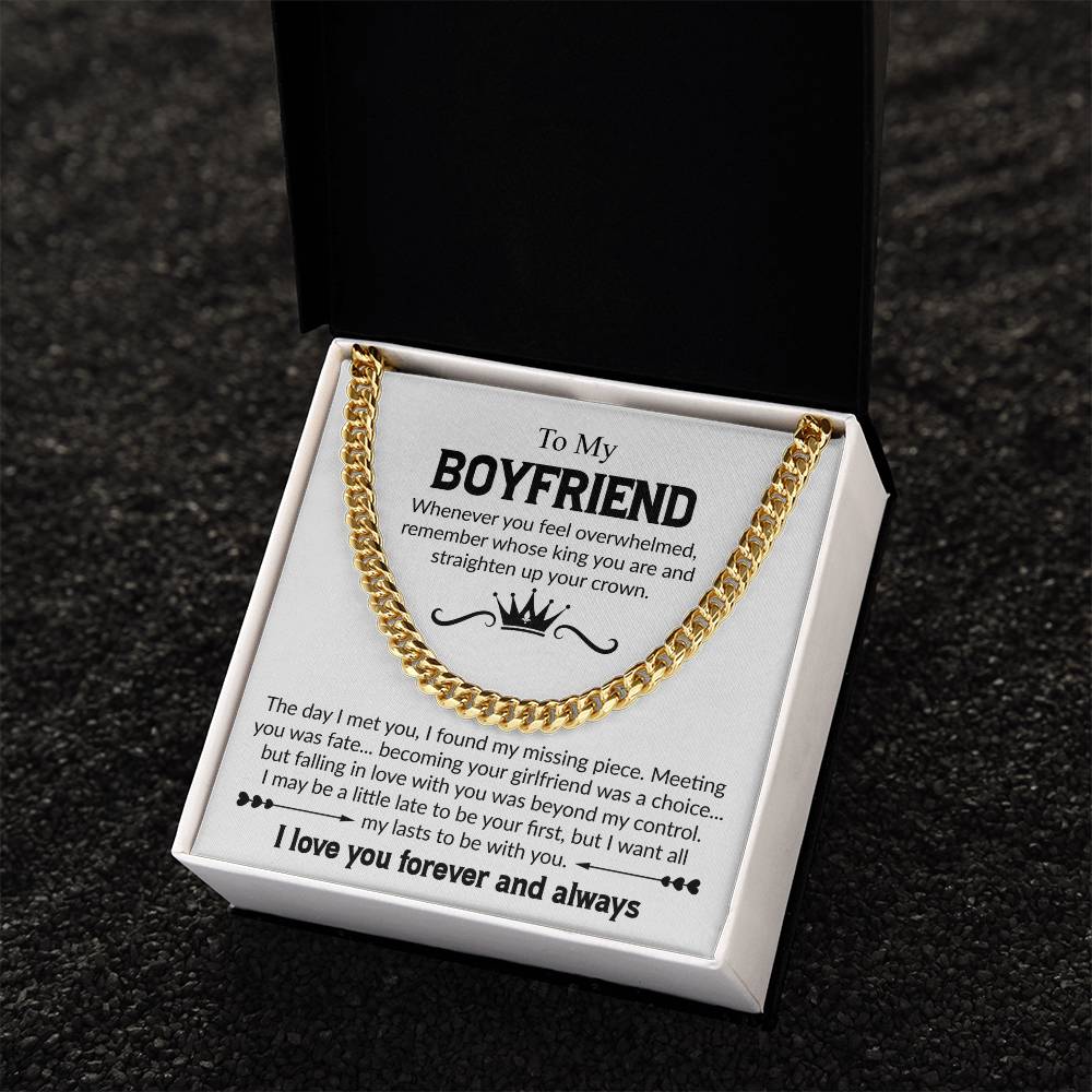 TO MY BOYFRIEND