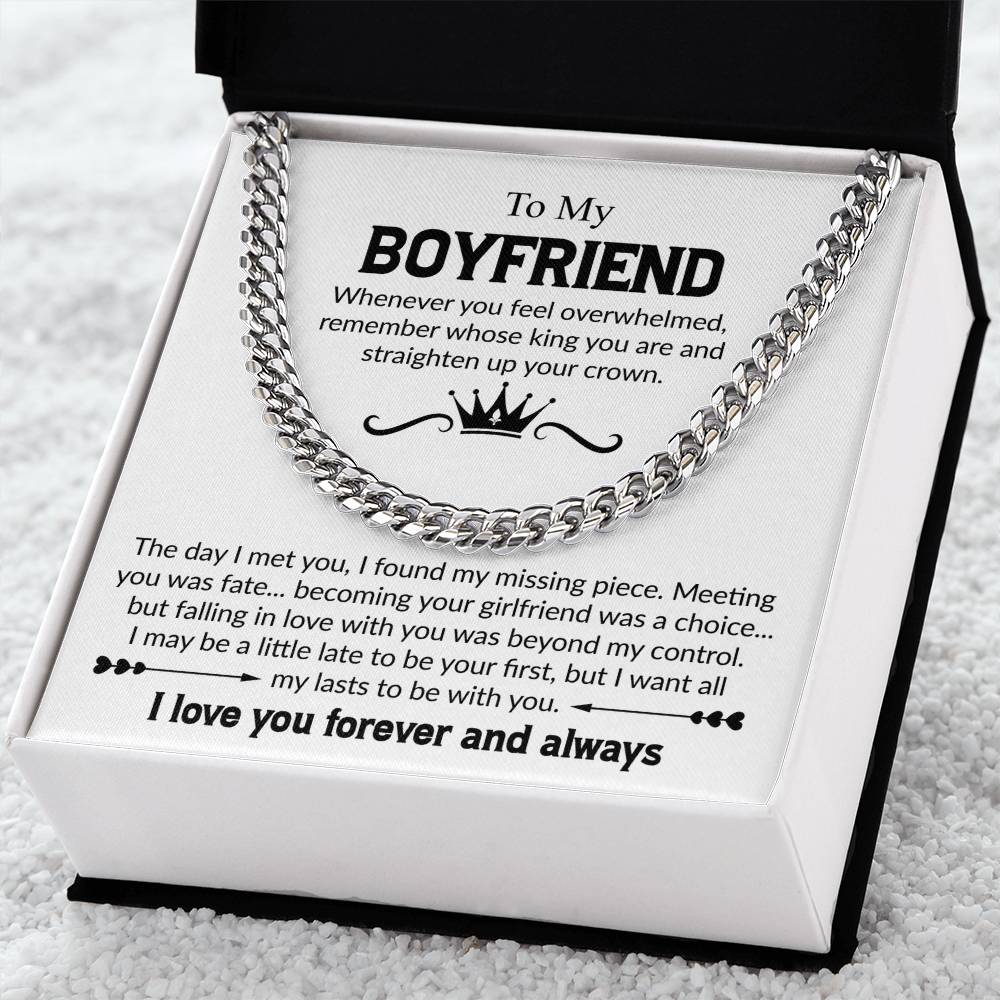 TO MY BOYFRIEND