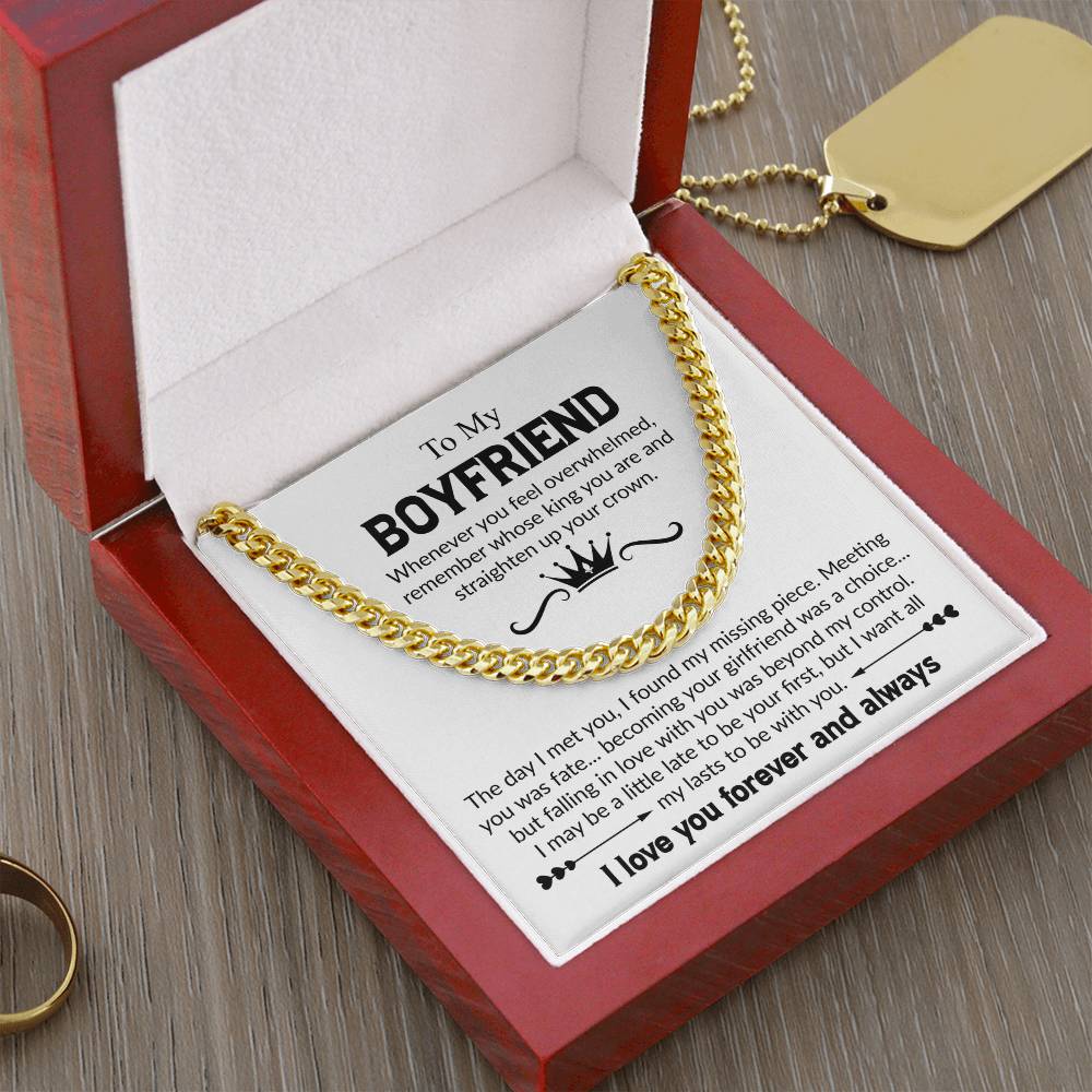 TO MY BOYFRIEND