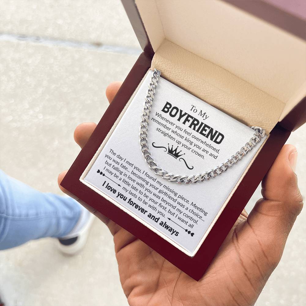 TO MY BOYFRIEND