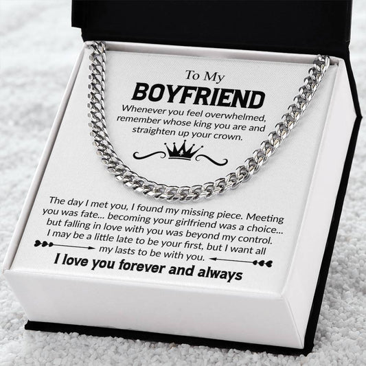 TO MY BOYFRIEND